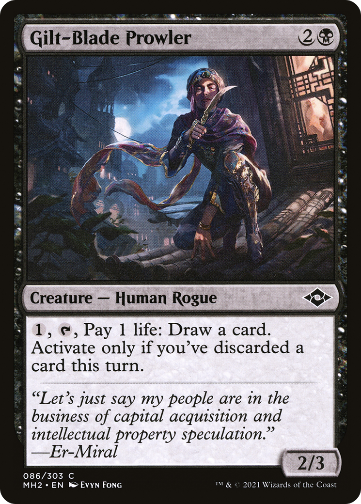 Gilt-Blade Prowler (MH2-086) (Foil)