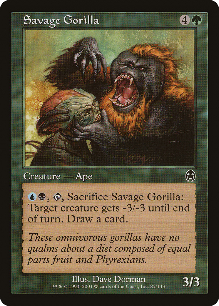 Savage Gorilla (APC-085) (Foil)