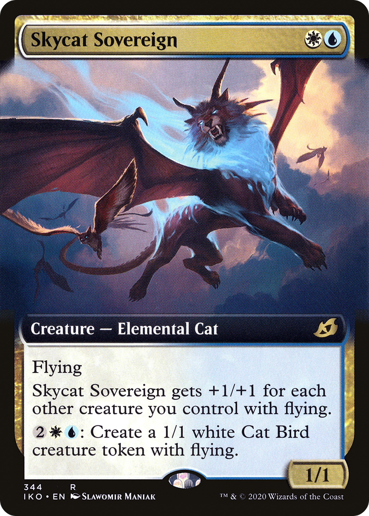 Skycat Sovereign (IKO-344) (Extended Art) (Foil)