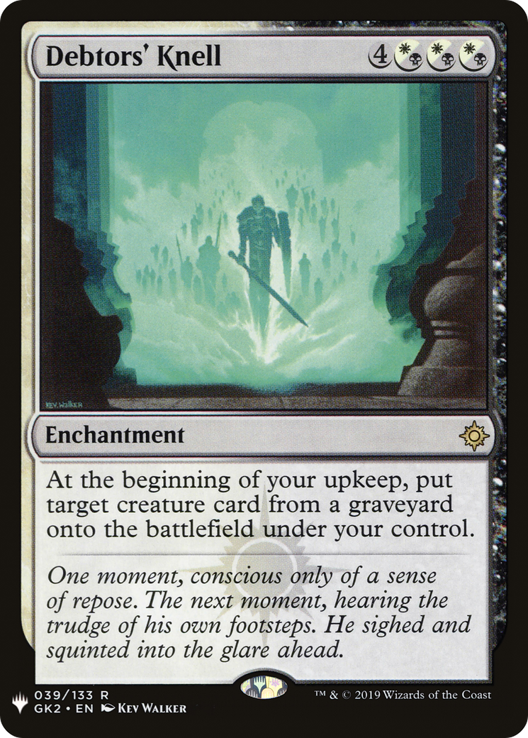 Debtors' Knell (LIST-GK2-39)