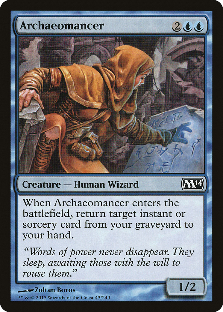 Archaeomancer (M14-043) (Foil)