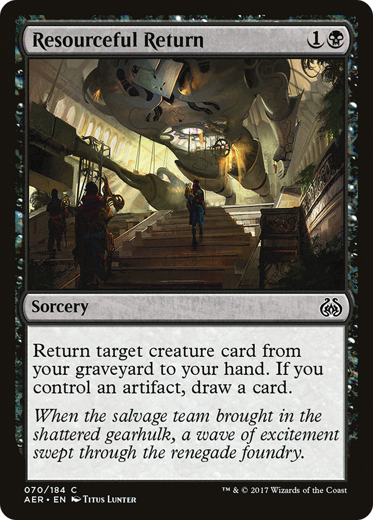 Resourceful Return (AER-070)