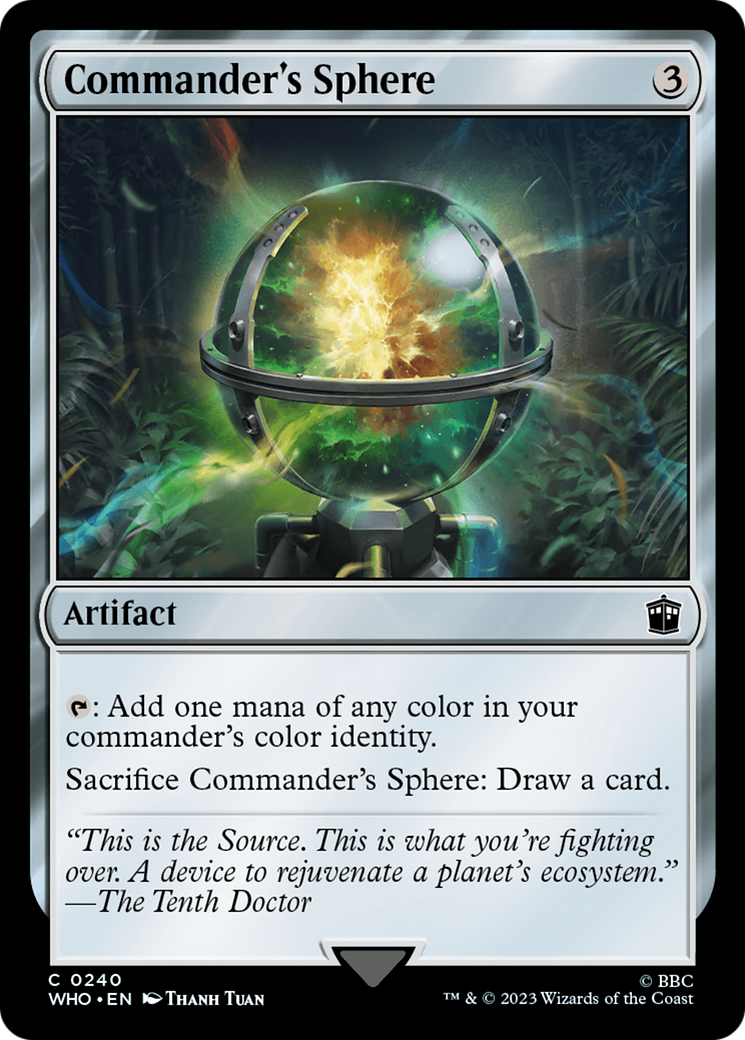 Commander's Sphere (WHO-240) (Foil)