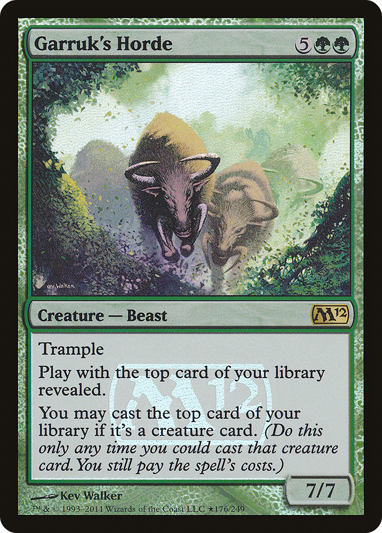 Garruk's Horde (LARP-176★) (Foil)