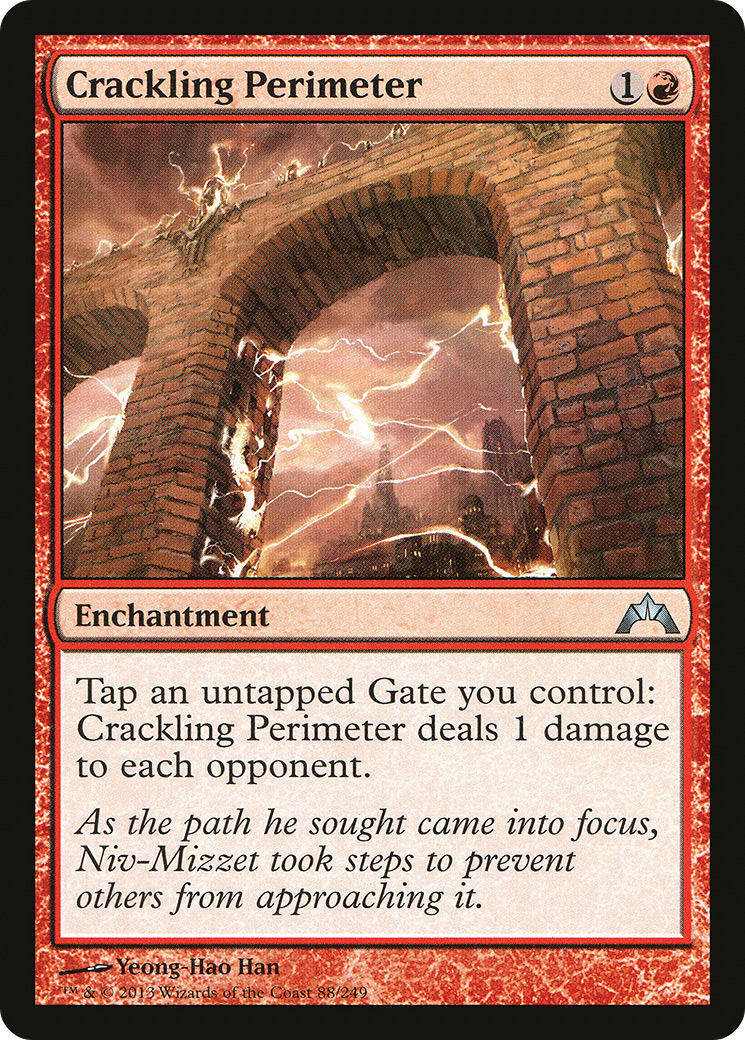 Crackling Perimeter (GTC-088) (Foil)