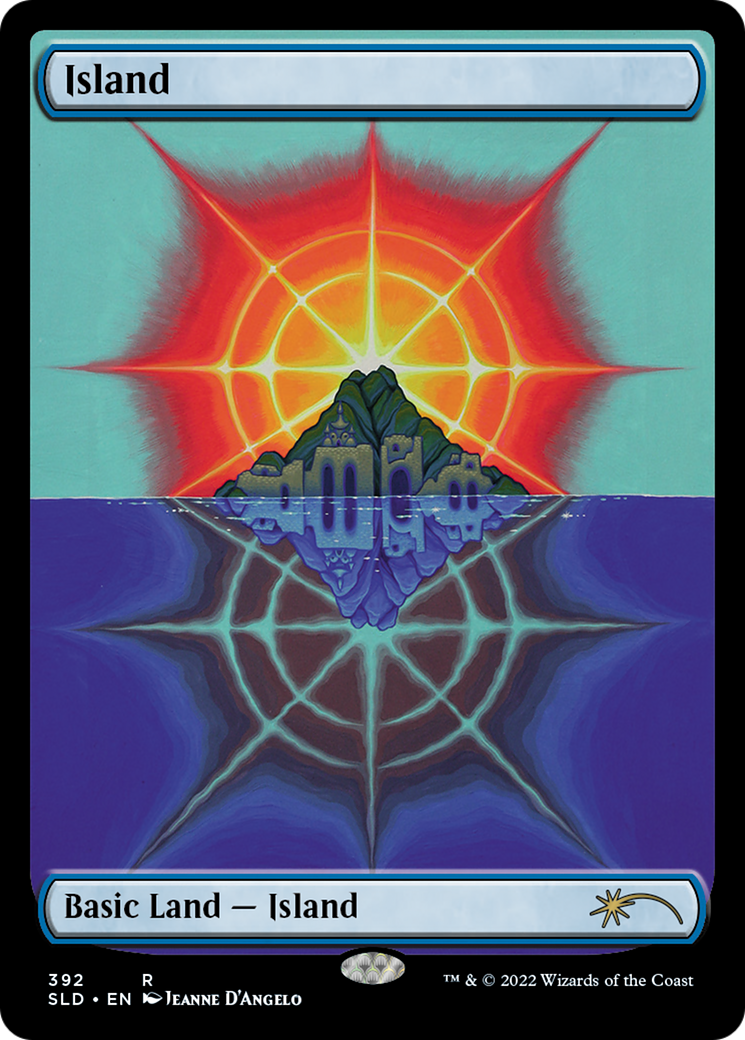 Island (SLD-392) (Full Art) (Foil)