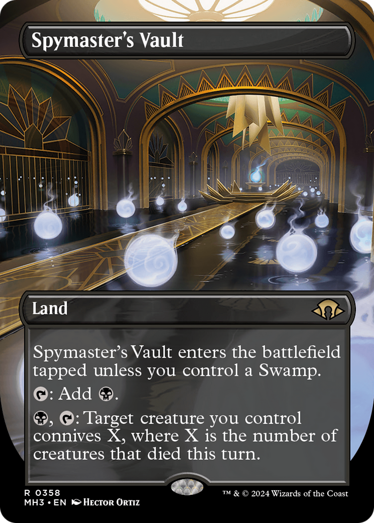 Spymaster's Vault (MH3-358) (Borderless)