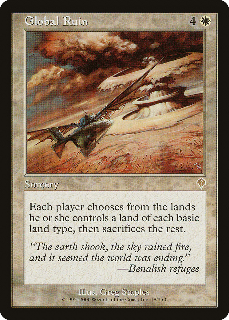 Global Ruin (INV-018) (Foil)