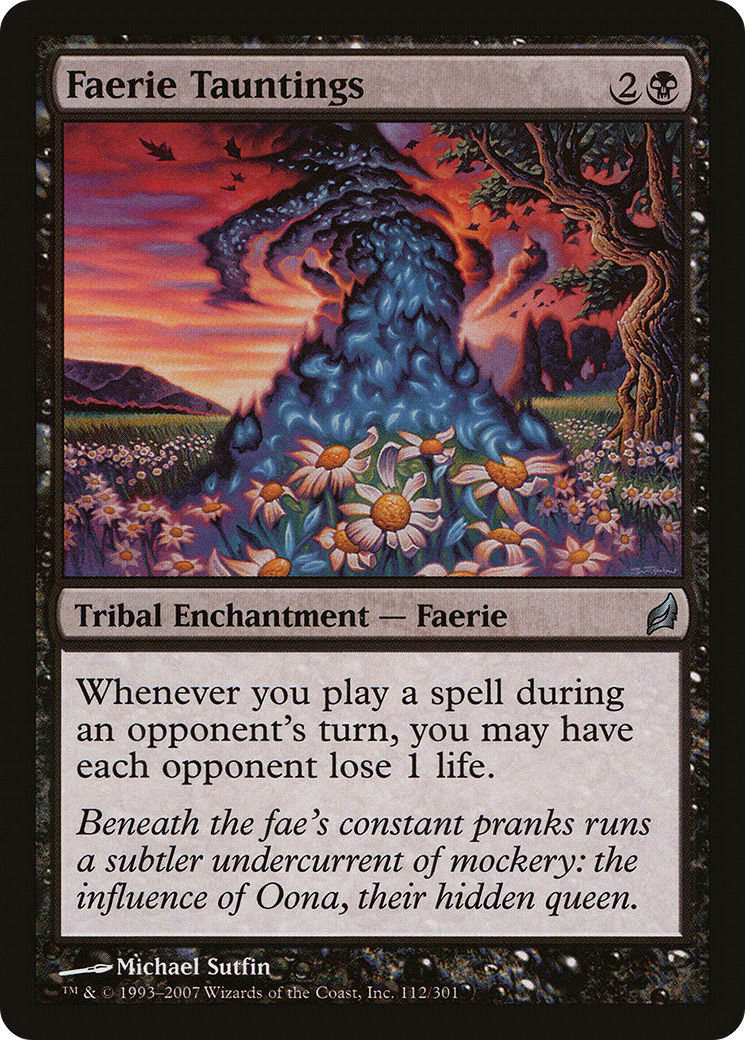 Faerie Tauntings (LRW-112) (Foil)