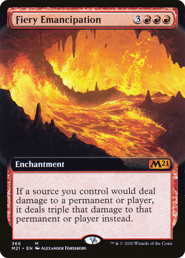 Fiery Emancipation (M21-366) (Extended Art) (Foil)