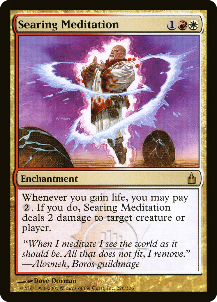 Searing Meditation (RAV-226) (Foil)