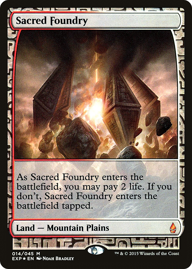 Sacred Foundry (EXP-014) (Foil)
