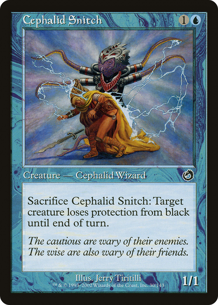 Cephalid Snitch (TOR-030) (Foil)