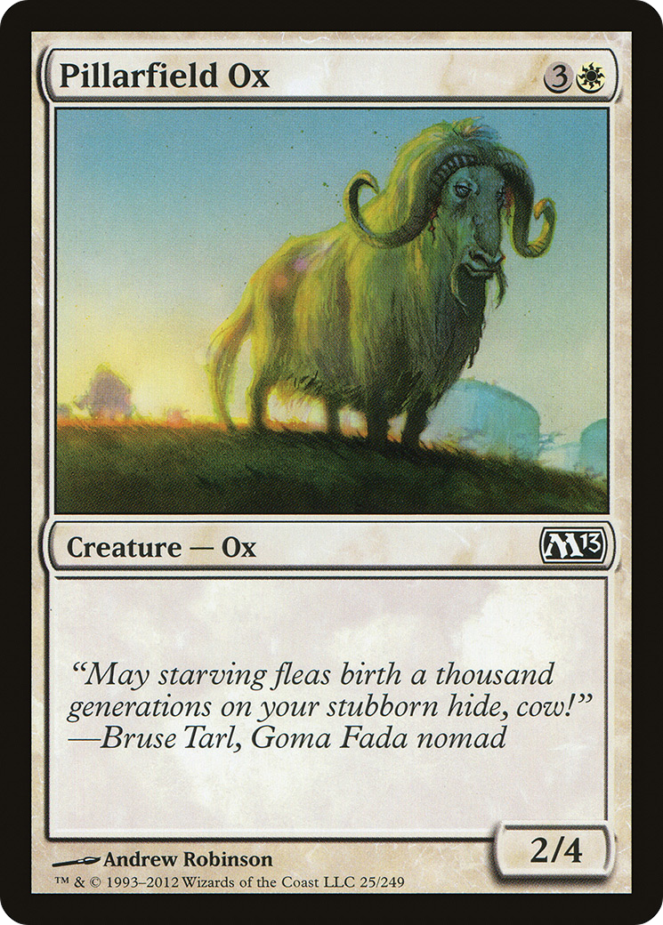 Pillarfield Ox (M13-025)