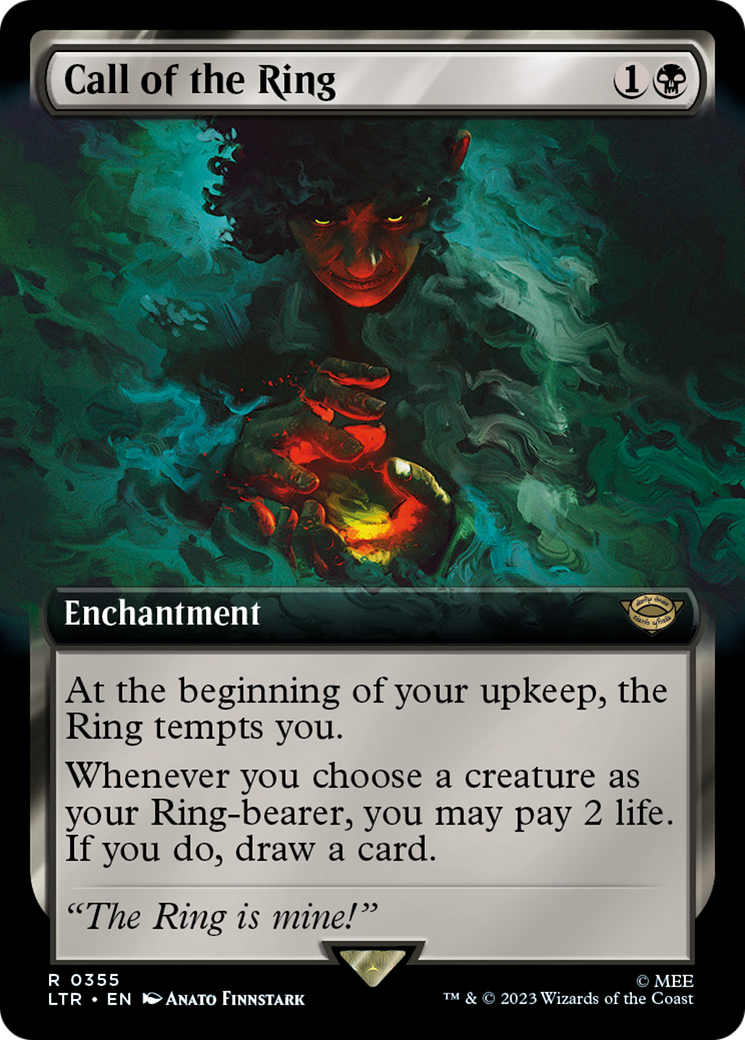 Call of the Ring (LTR-355) (Extended Art) (Foil)