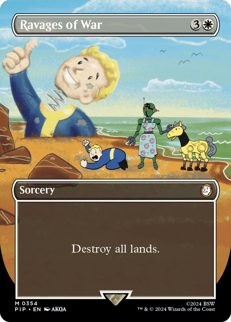 Ravages of War (PIP-354) (Borderless) (Foil)