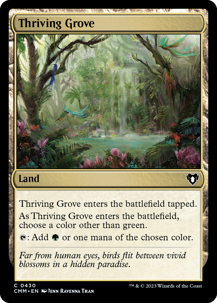 Thriving Grove (CMM-430) (Foil)