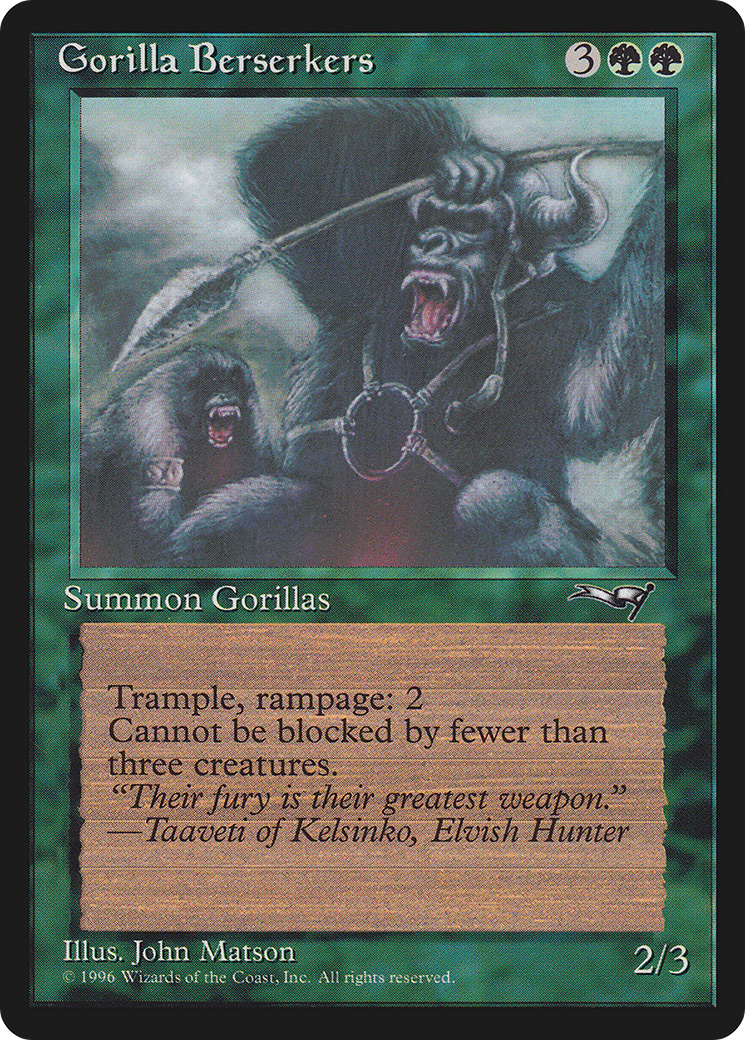 Gorilla Berserkers (ALL-93A)