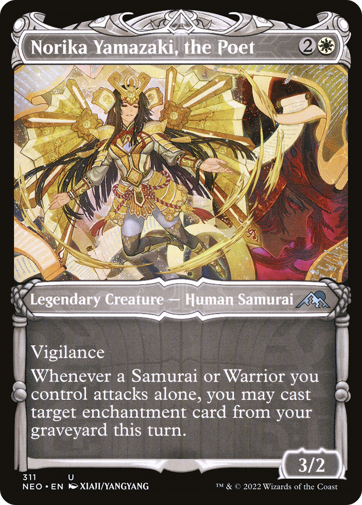 Norika Yamazaki, the Poet (NEO-311) (Showcase) (Foil)