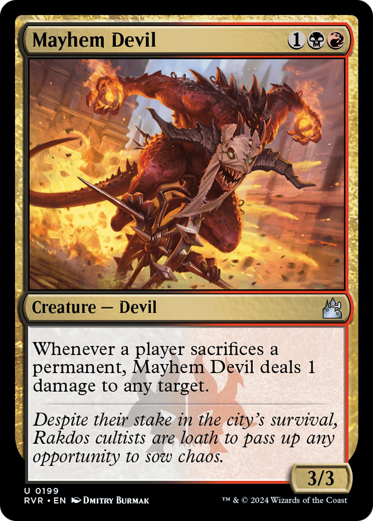 Mayhem Devil (RVR-199) (Foil)