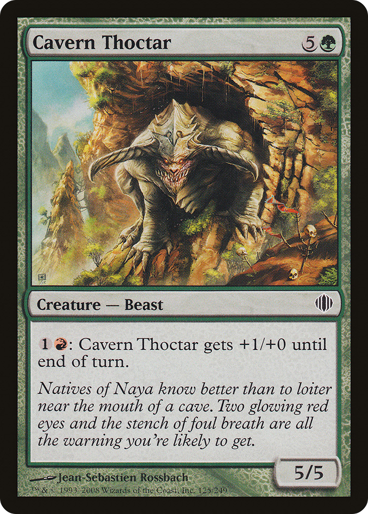 Cavern Thoctar (ALA-125) (Foil)