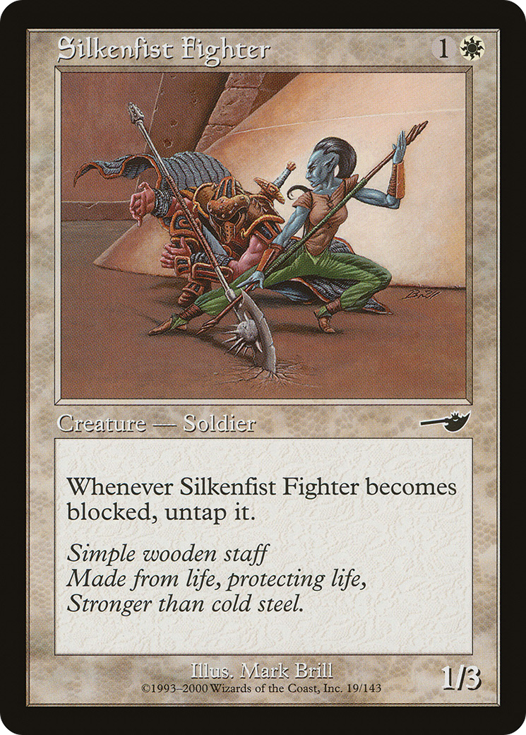 Silkenfist Fighter (NMS-019) (Foil)