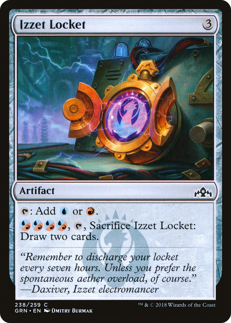 Izzet Locket (GRN-238) (Foil)