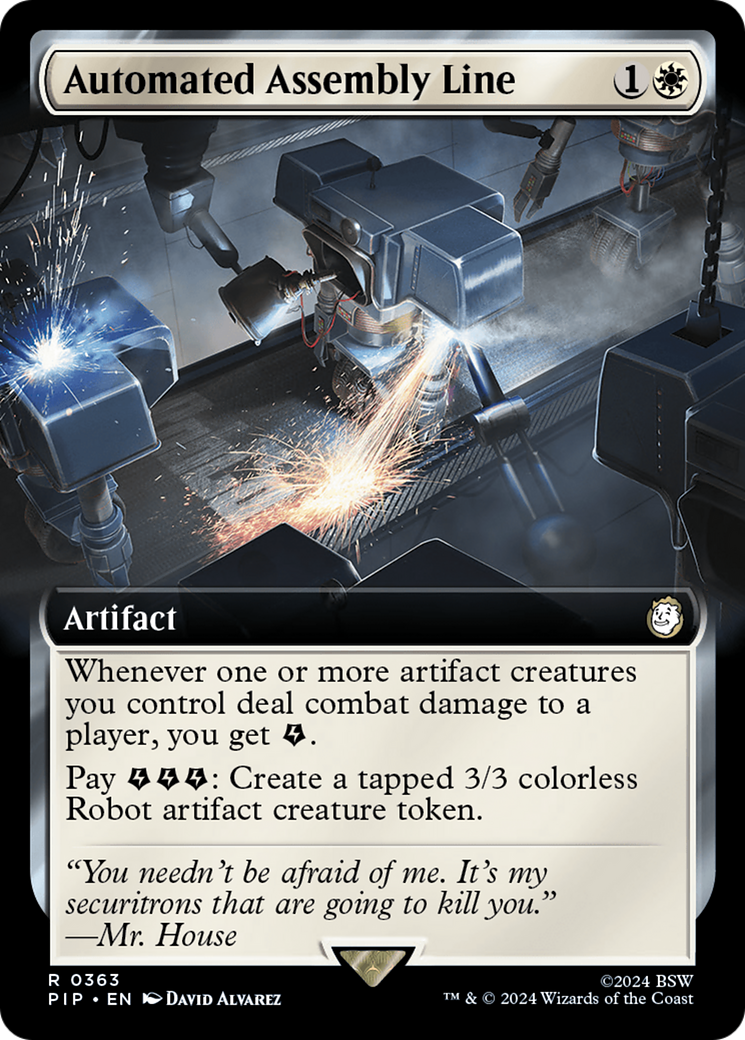 Automated Assembly Line (PIP-363) (Extended Art) (Foil)