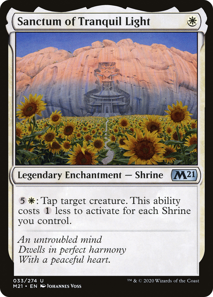 Sanctum of Tranquil Light (M21-033) (Foil)