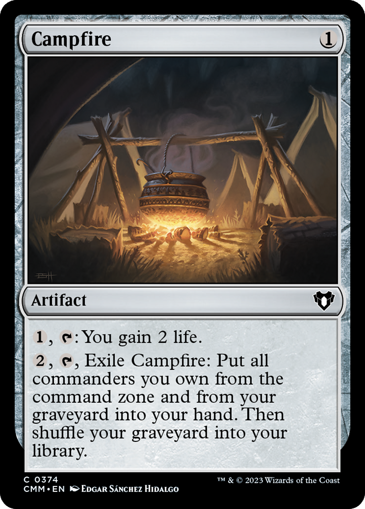 Campfire (CMM-374) (Foil)
