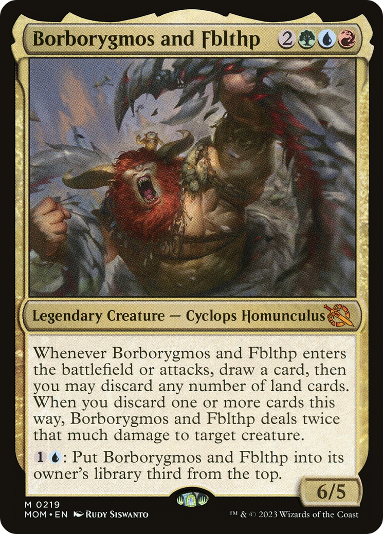 Borborygmos and Fblthp (MOM-219) (Foil)