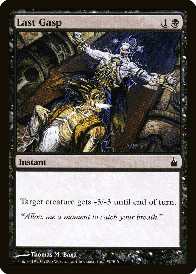 Last Gasp (RAV-093) (Foil)