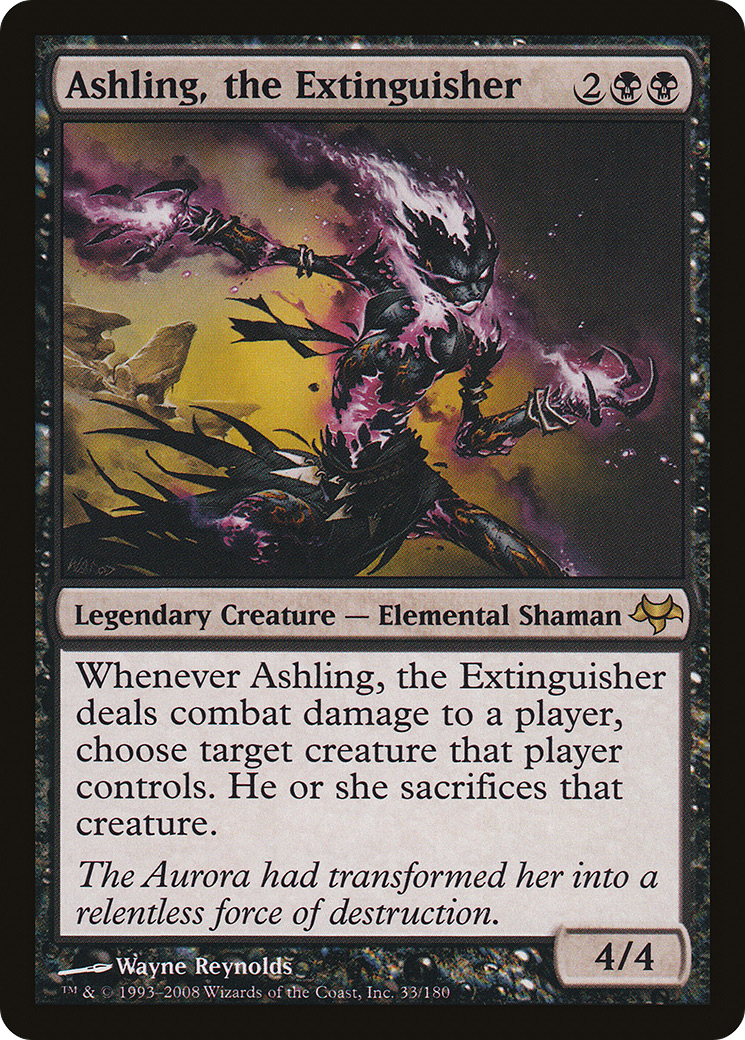 Ashling, the Extinguisher (EVE-033) (Foil)