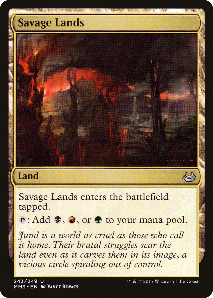 Savage Lands (MM3-243) (Foil)