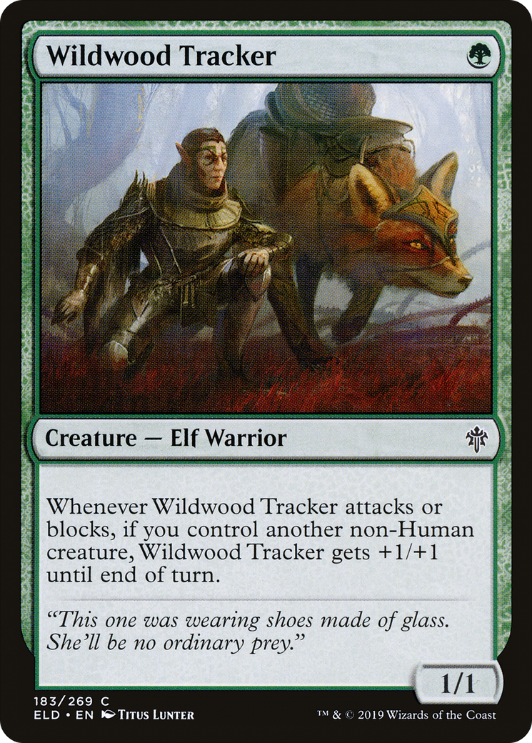 Wildwood Tracker (ELD-183) (Foil)