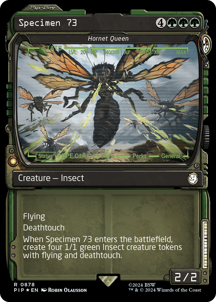 Specimen 73 / Hornet Queen (PIP-878) (Showcase) (Surge Foil)