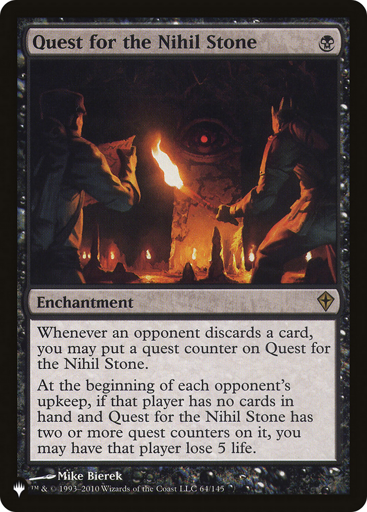 Quest for the Nihil Stone (LIST-WWK-64)
