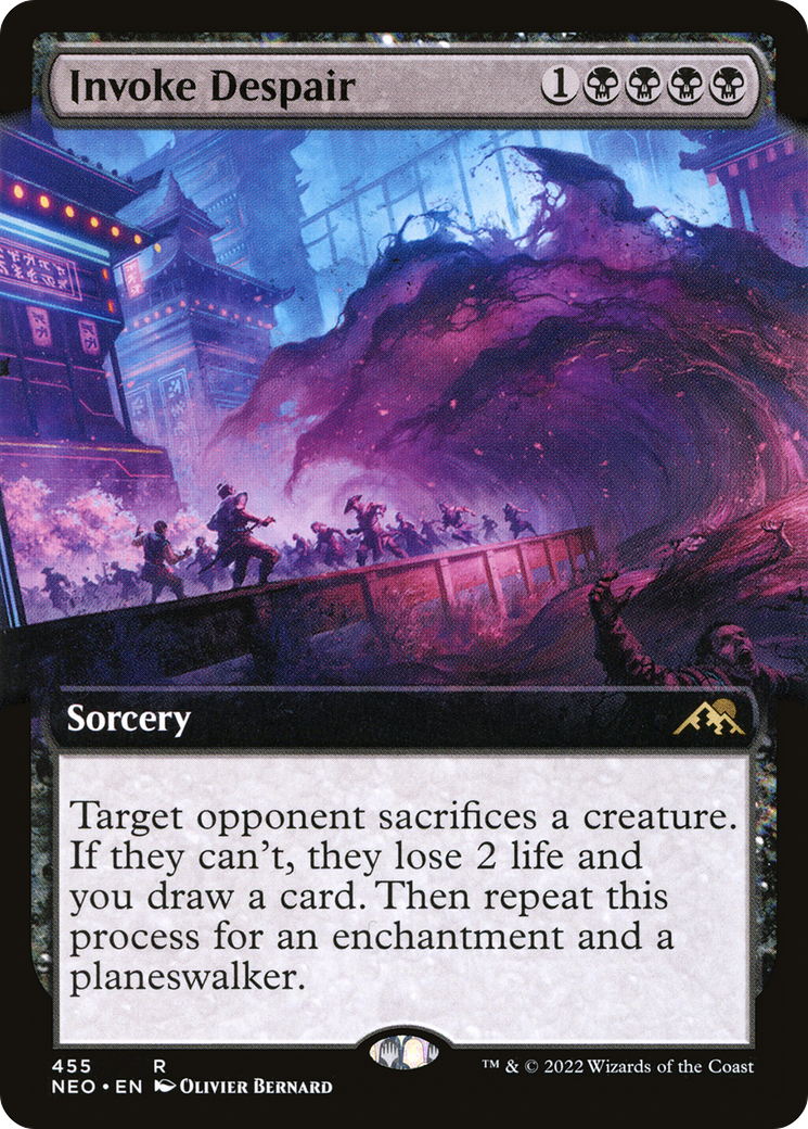 Invoke Despair (NEO-455) (Extended Art) (Foil)
