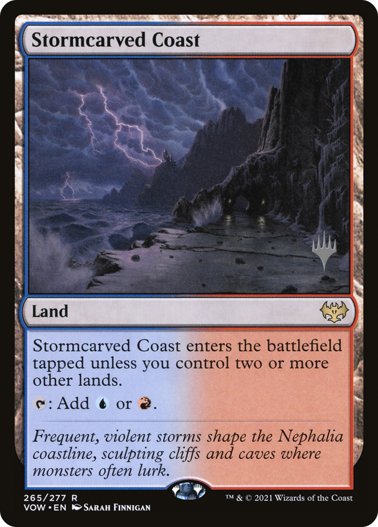 Stormcarved Coast (PPDMU-265P) (Foil)