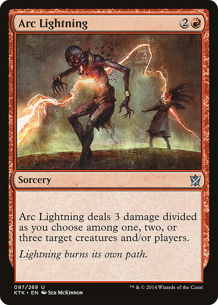 Arc Lightning (KTK-097) (Foil)