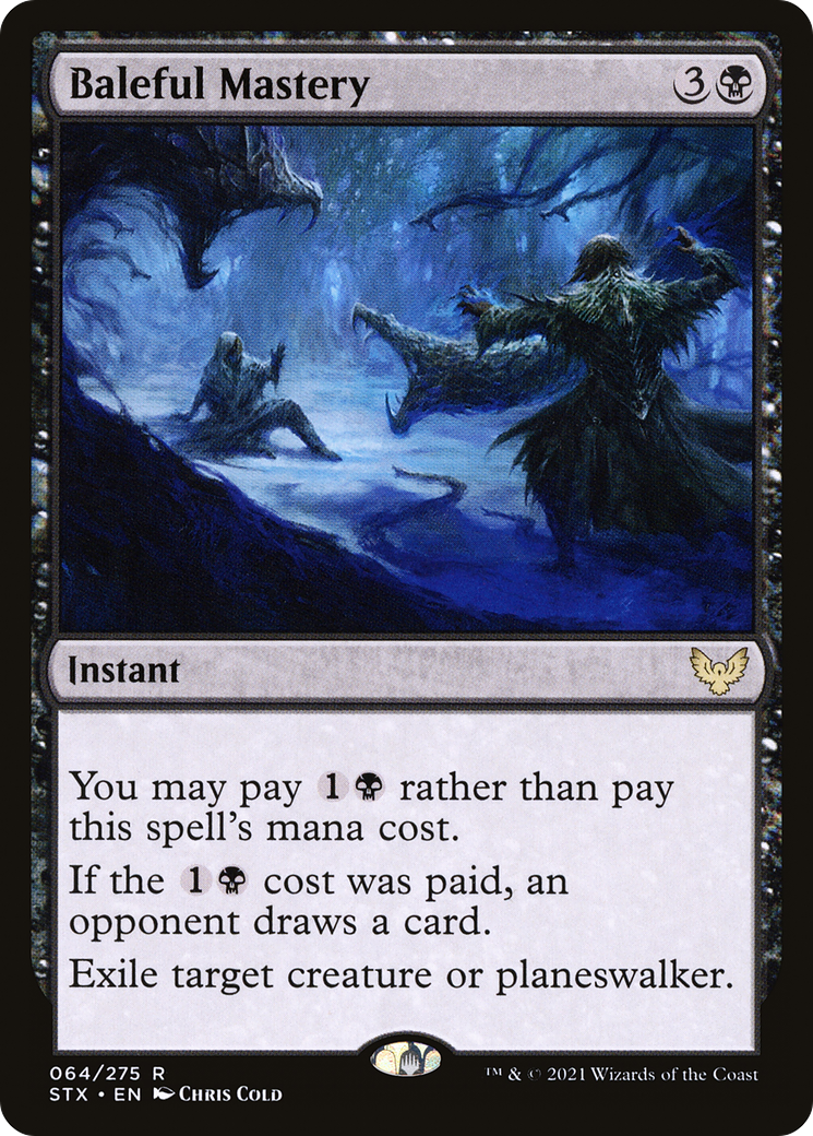 Baleful Mastery (STX-064) (Foil)