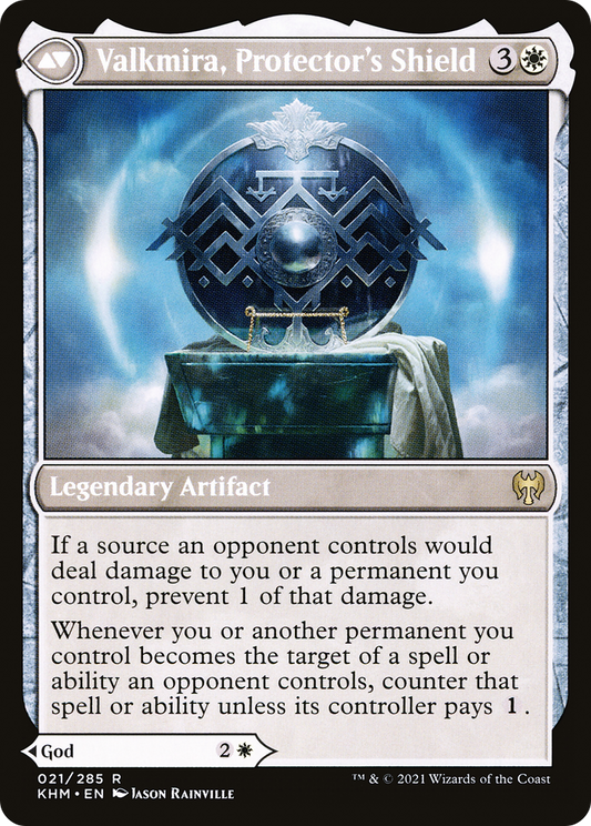 Reidane, God of the Worthy // Valkmira, Protector's Shield (KHM-021) (Foil)