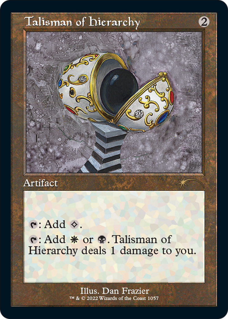 Talisman of Hierarchy (SLD-1057) (Etched Foil)