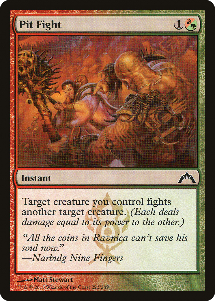 Pit Fight (GTC-223) (Foil)