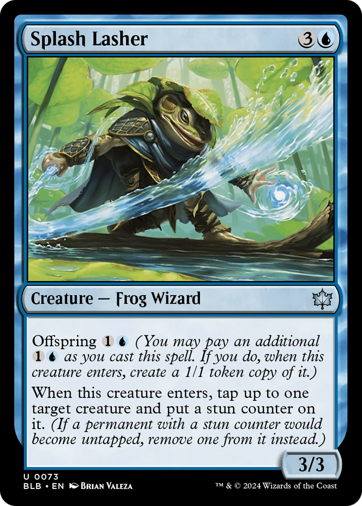 Splash Lasher (BLB-073) (Foil)