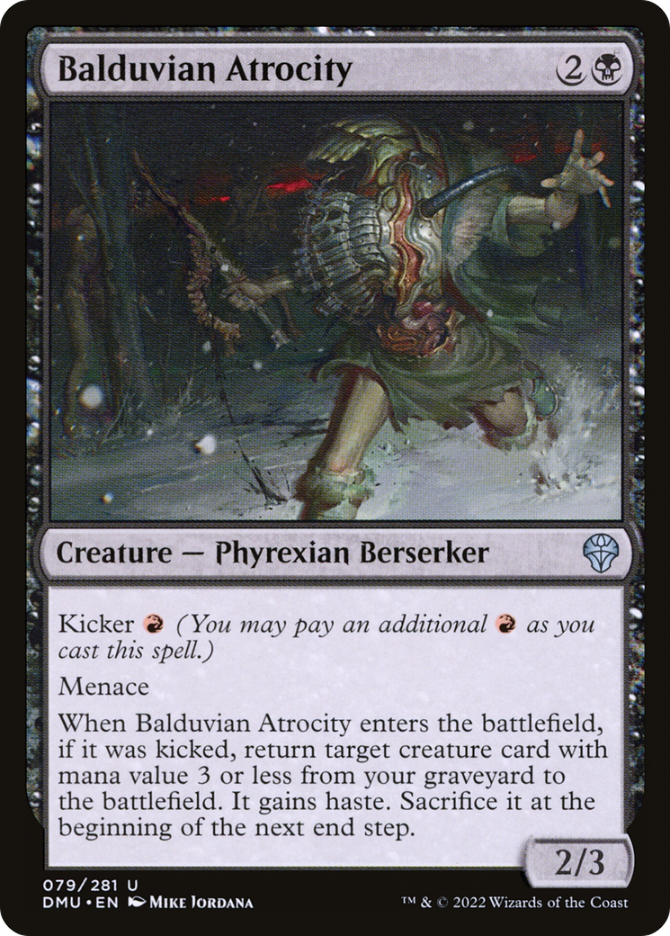 Balduvian Atrocity (DMU-079) (Foil)