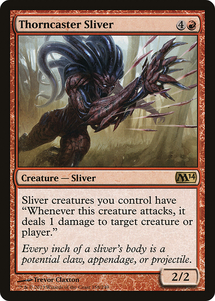 Thorncaster Sliver (M14-158) (Foil)