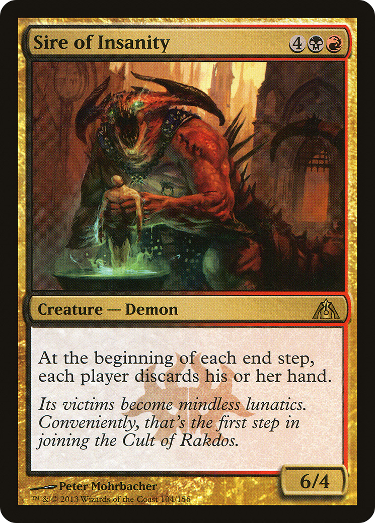 Sire of Insanity (DGM-104) (Foil)