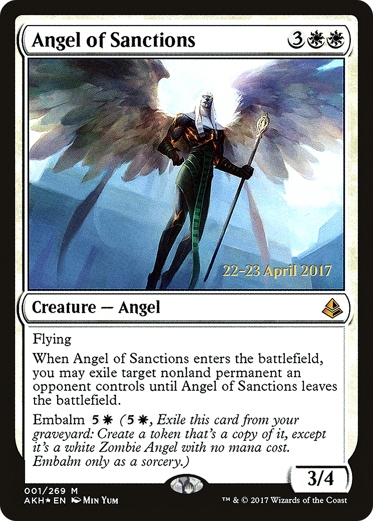 Angel of Sanctions (PRE-01S) (Foil)