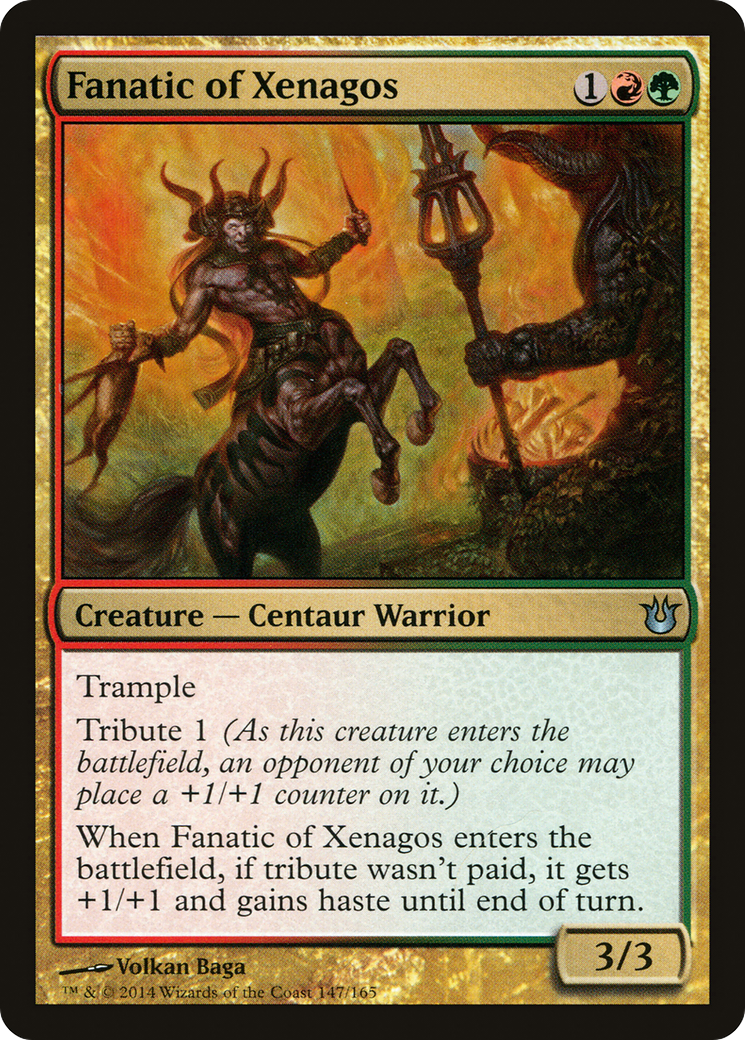 Fanatic of Xenagos (BNG-147) (Foil)